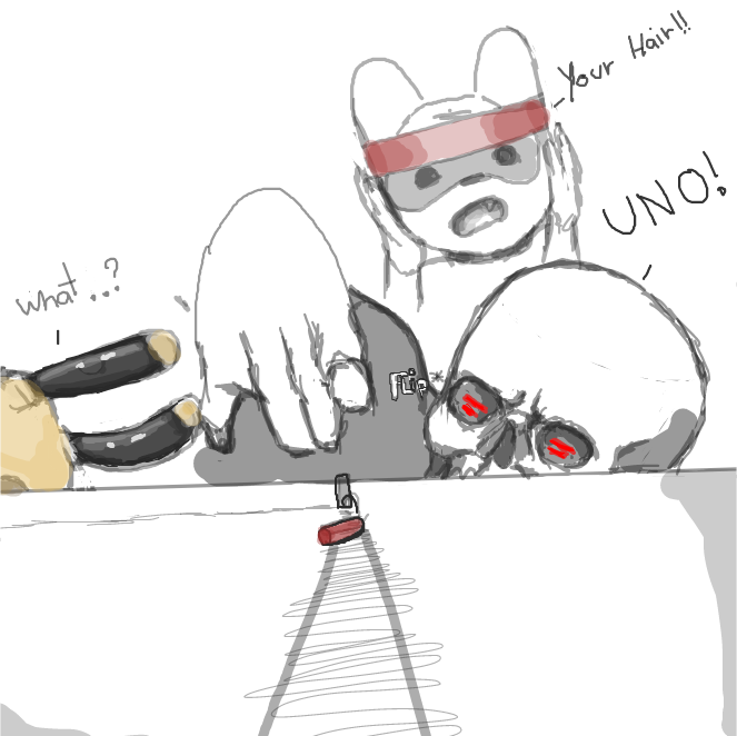 Drawing in Where my fellas at? by Karosh