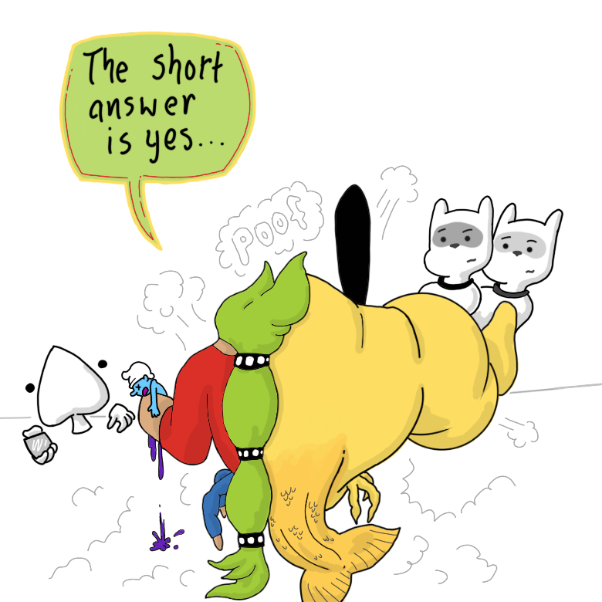  - Online Drawing Game Comic Strip Panel by Wizard Croissant