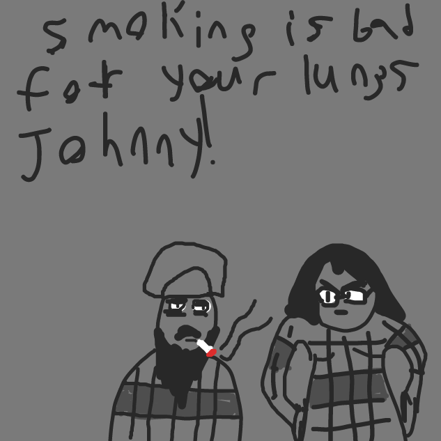 Drawing in Got a light? by Mr. Mint