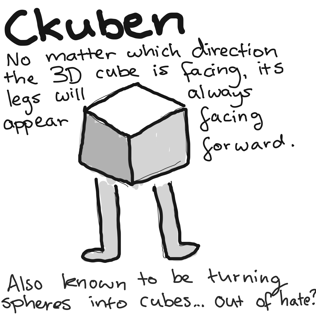 Drawing in Monster concepts #1 by Garbage