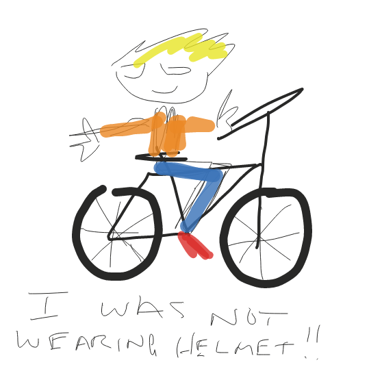 I'm livin on the edge - Online Drawing Game Comic Strip Panel by droid.on.roids