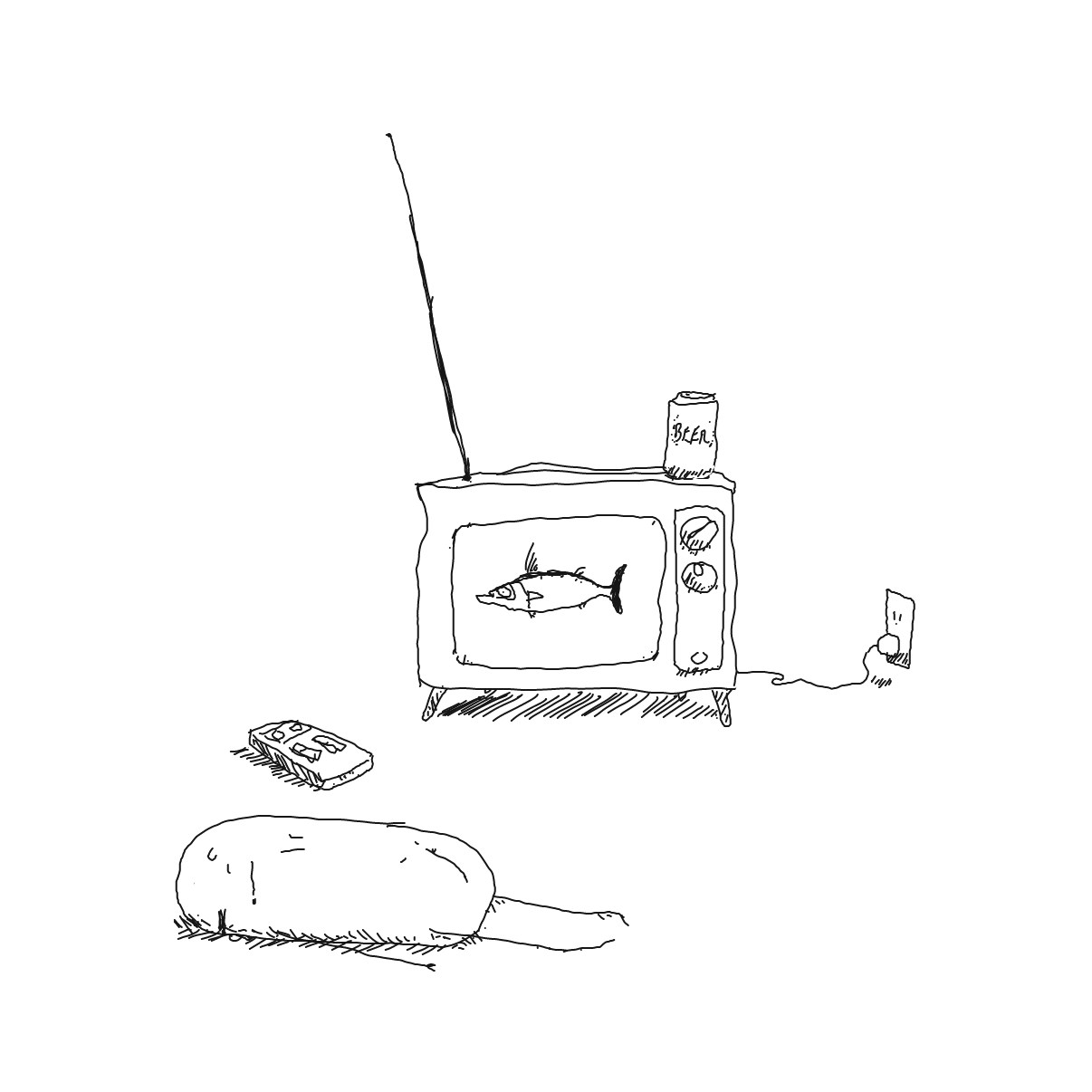  - Online Drawing Game Comic Strip Panel by Potato Man