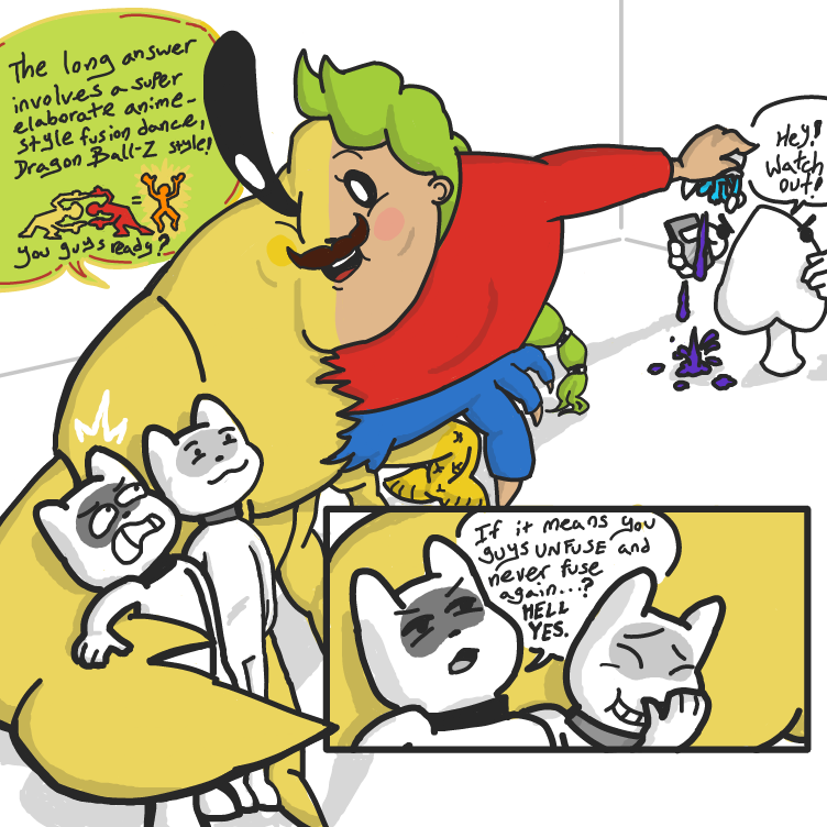  - Online Drawing Game Comic Strip Panel by xavvypls