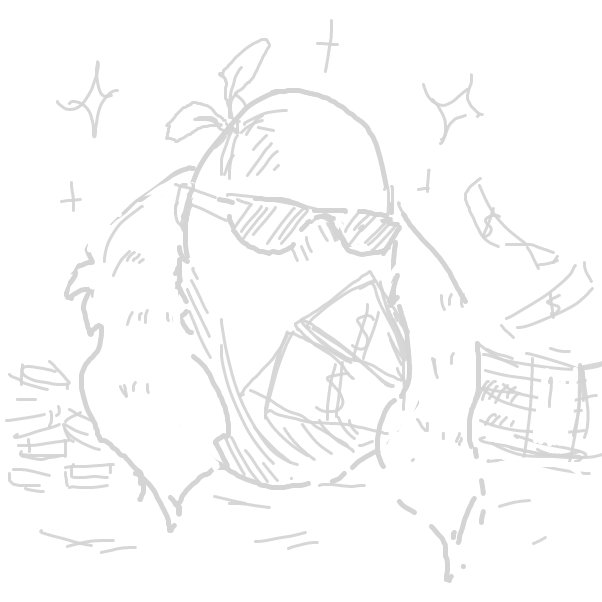 Drawing in potato by coolbeans