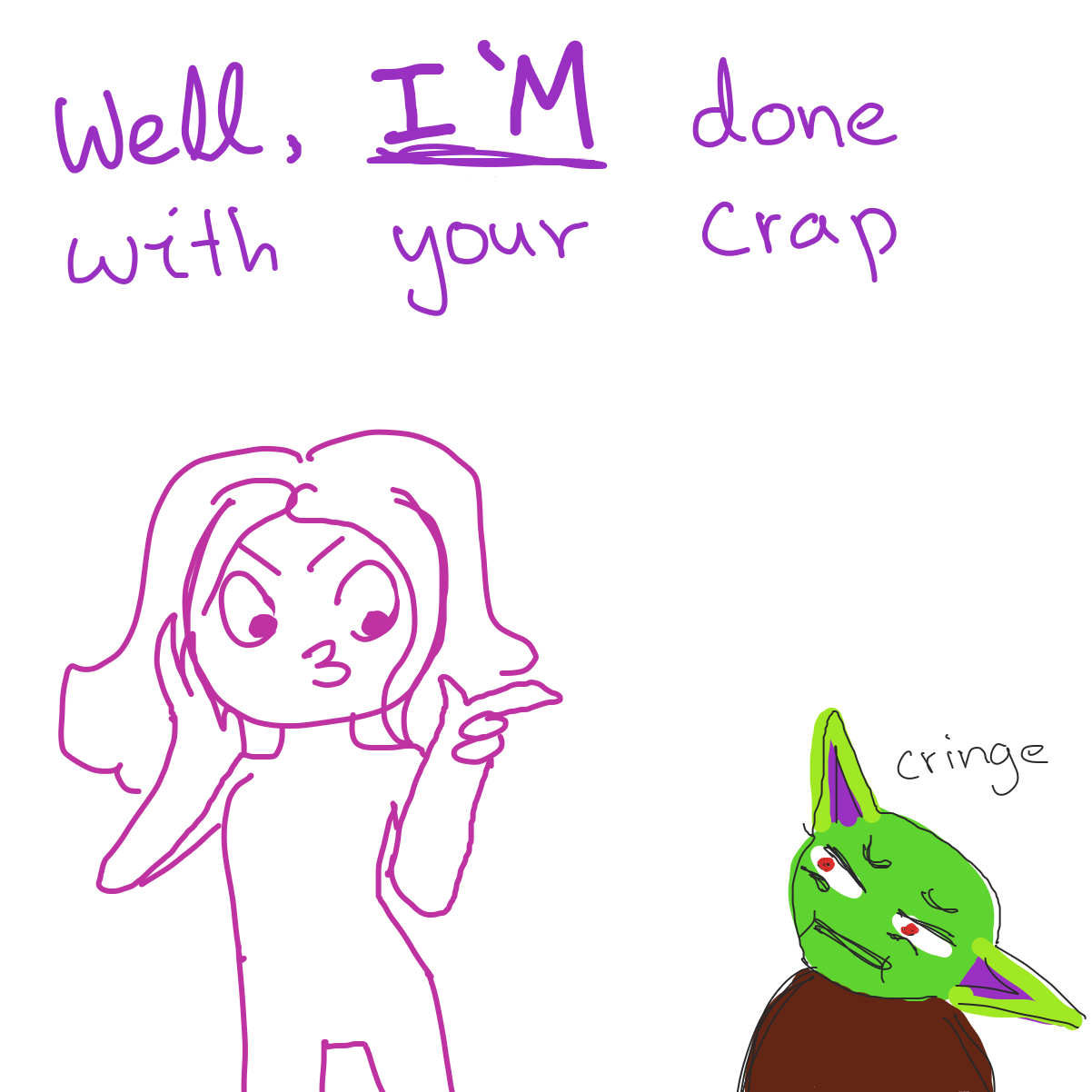  - Online Drawing Game Comic Strip Panel by Garbage