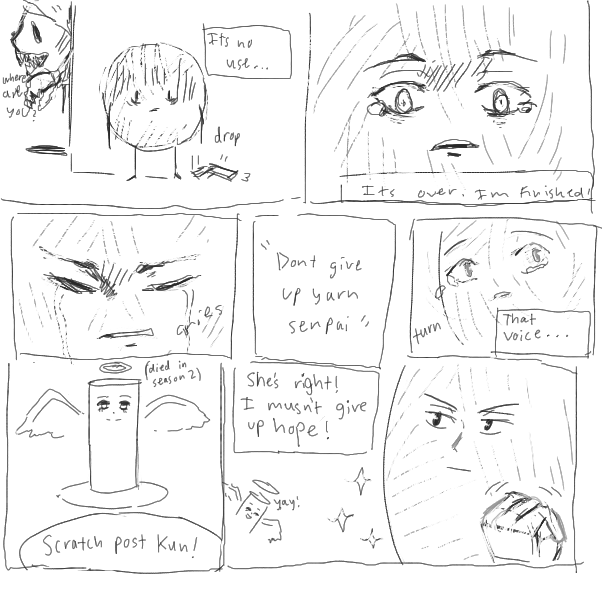 Drawing in Bart the cat by coolbeans