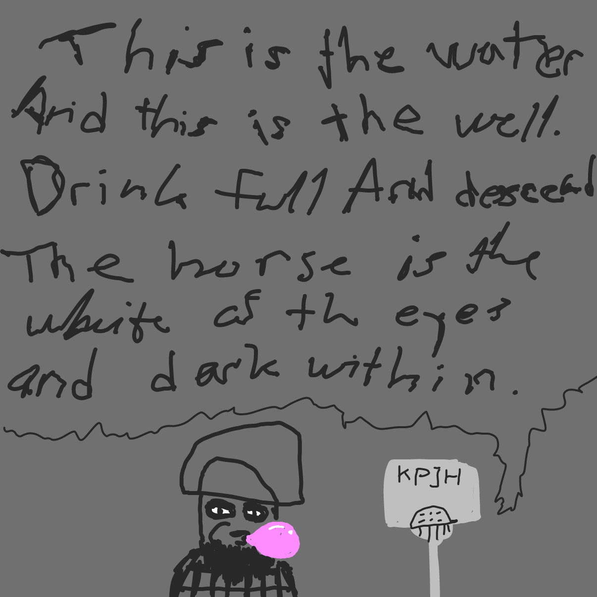 Drawing in Got a light? by Potato Man