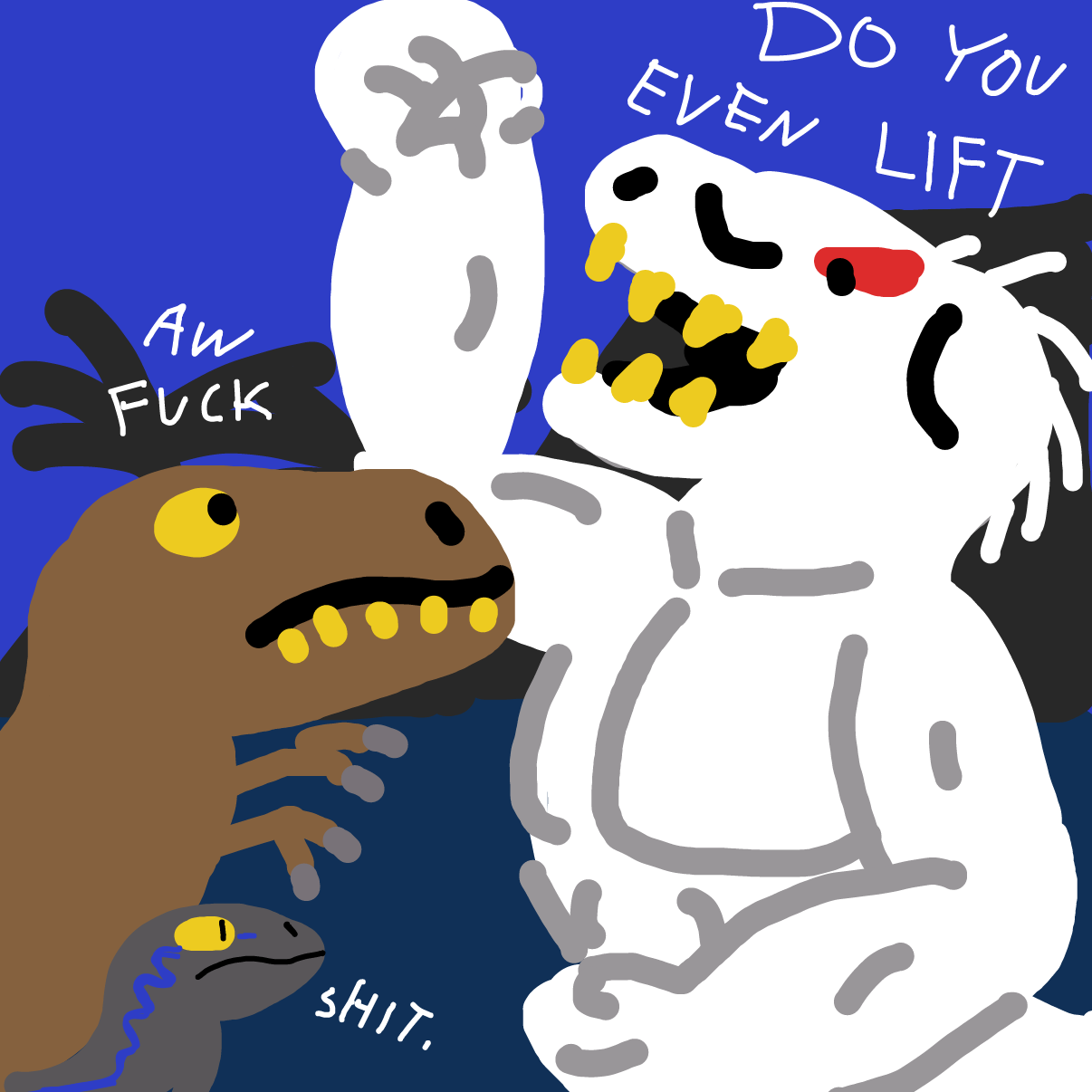 Drawing in Abdominus Pecs by bajira