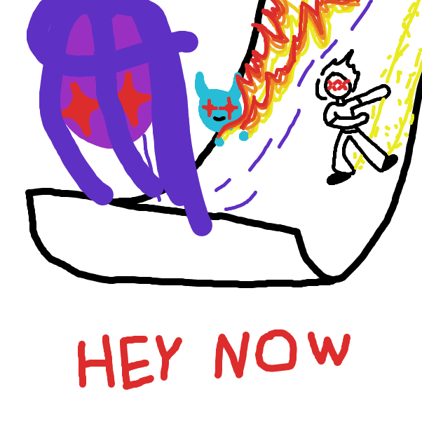 oh boy round 3 - Online Drawing Game Comic Strip Panel by ItzAki