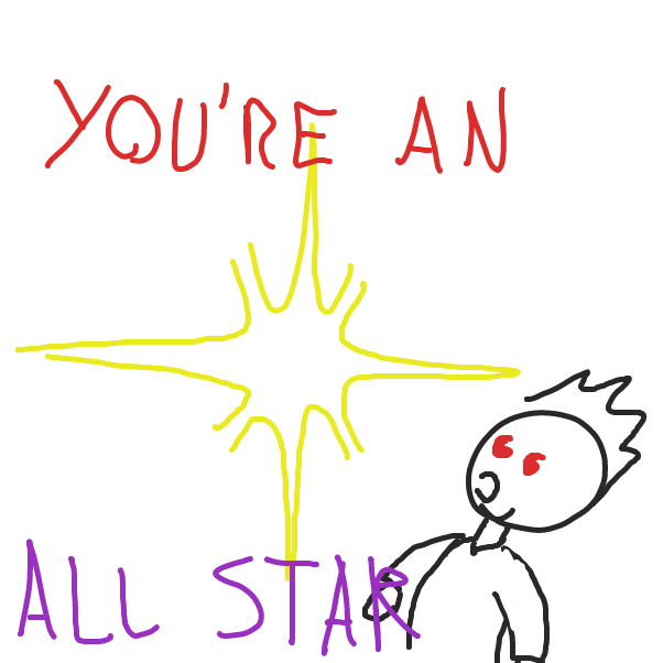 Drawing in STILL COMING by not a weeb