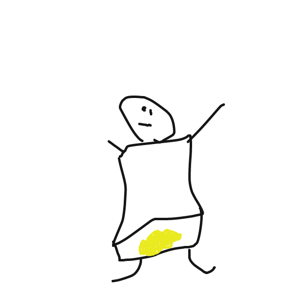 I peed - Online Drawing Game Comic Strip Panel by Monkey_HugLuv