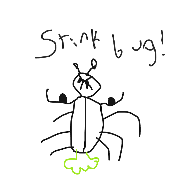 The stinkbug apears! - Online Drawing Game Comic Strip Panel by Monkey_HugLuv