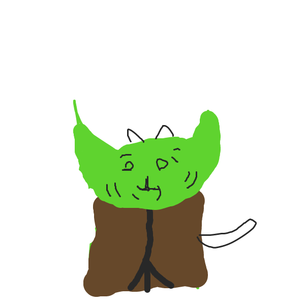 CAT YODA!!! - Online Drawing Game Comic Strip Panel by Monkey_HugLuv