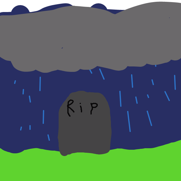 She died - Online Drawing Game Comic Strip Panel by Monkey_HugLuv