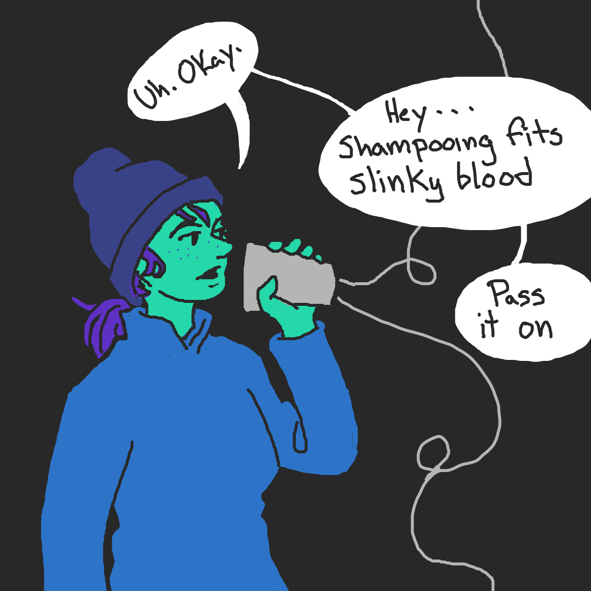  - Online Drawing Game Comic Strip Panel by Buzzinski