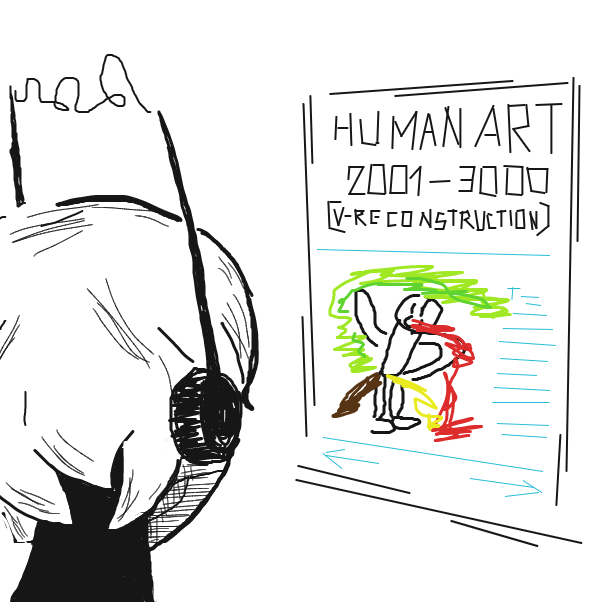  - Online Drawing Game Comic Strip Panel by Robro