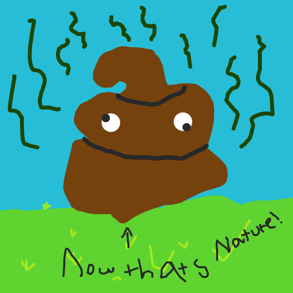 He found the most buitiful thing in nature! - Online Drawing Game Comic Strip Panel by Monkey_HugLuv