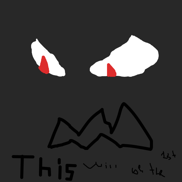 "This will be the 1st" - Online Drawing Game Comic Strip Panel by Monkey_HugLuv