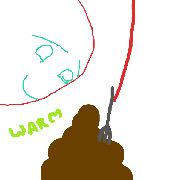 Drawing in Imma poop by Nejt