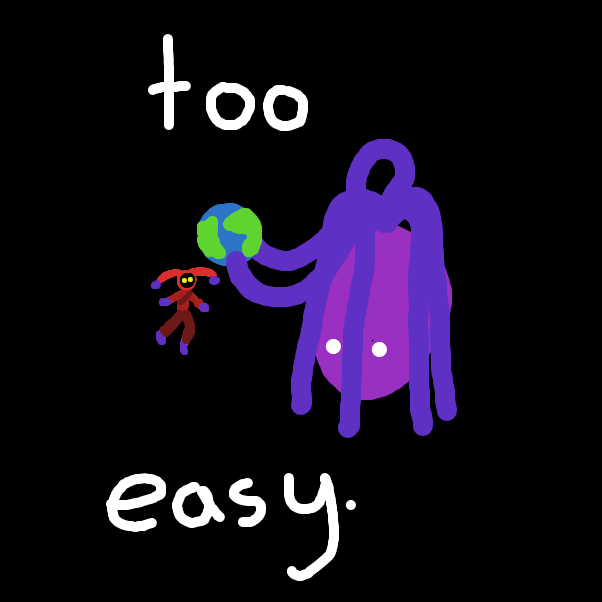 Try something harder next time. - Online Drawing Game Comic Strip Panel by ItzAki