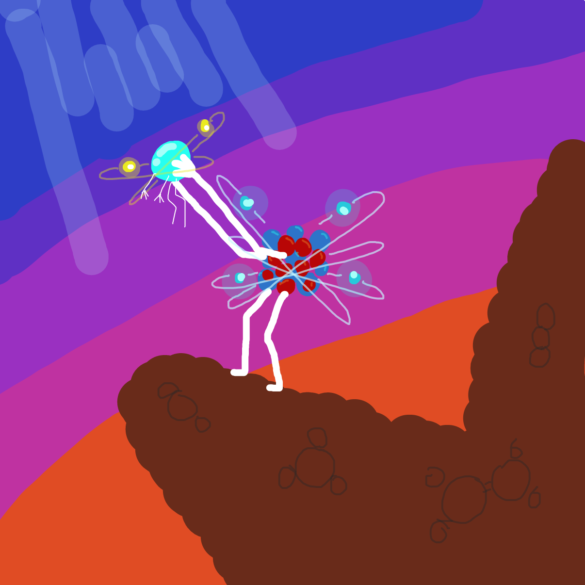 Drawing in The ion king by bajira