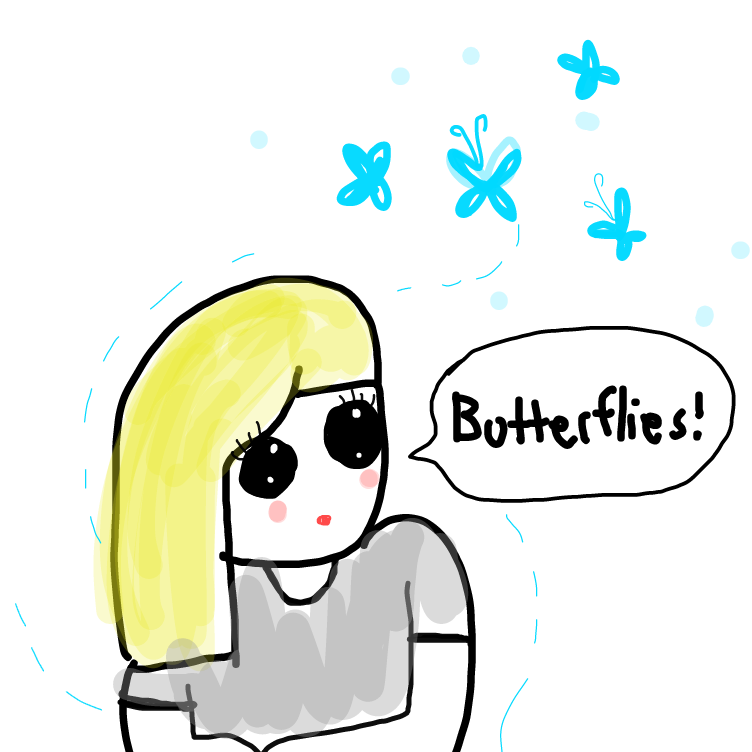 Drawing in i loveeee...... by niania