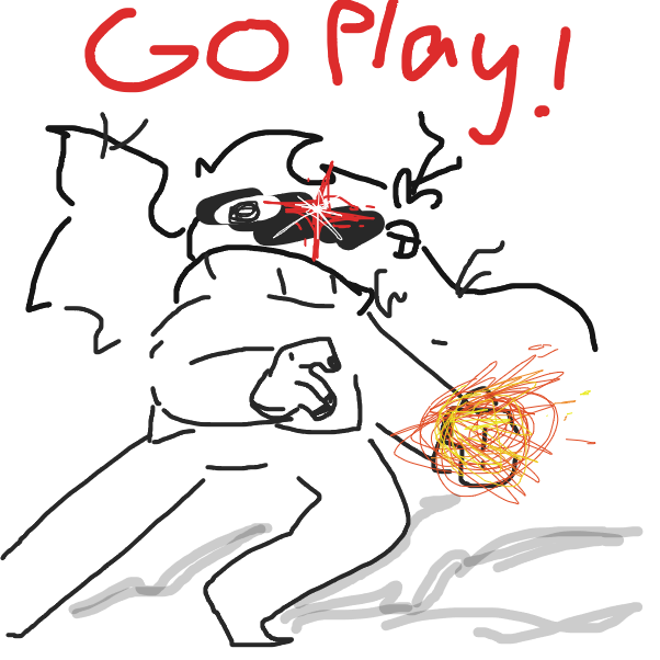 Drawing in STILL COMING by BunniHyena