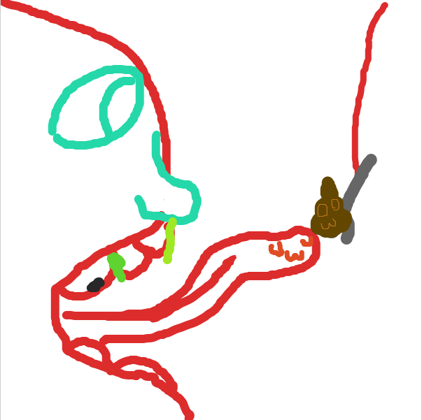 Drawing in Imma poop by Nejt