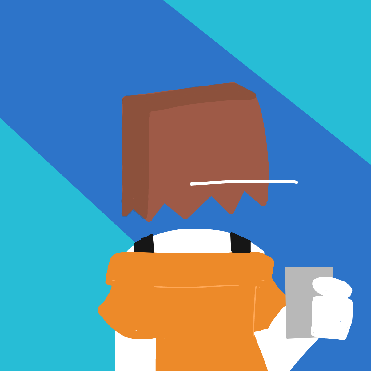 just vibin' - Online Drawing Game Comic Strip Panel by Moon-Lover