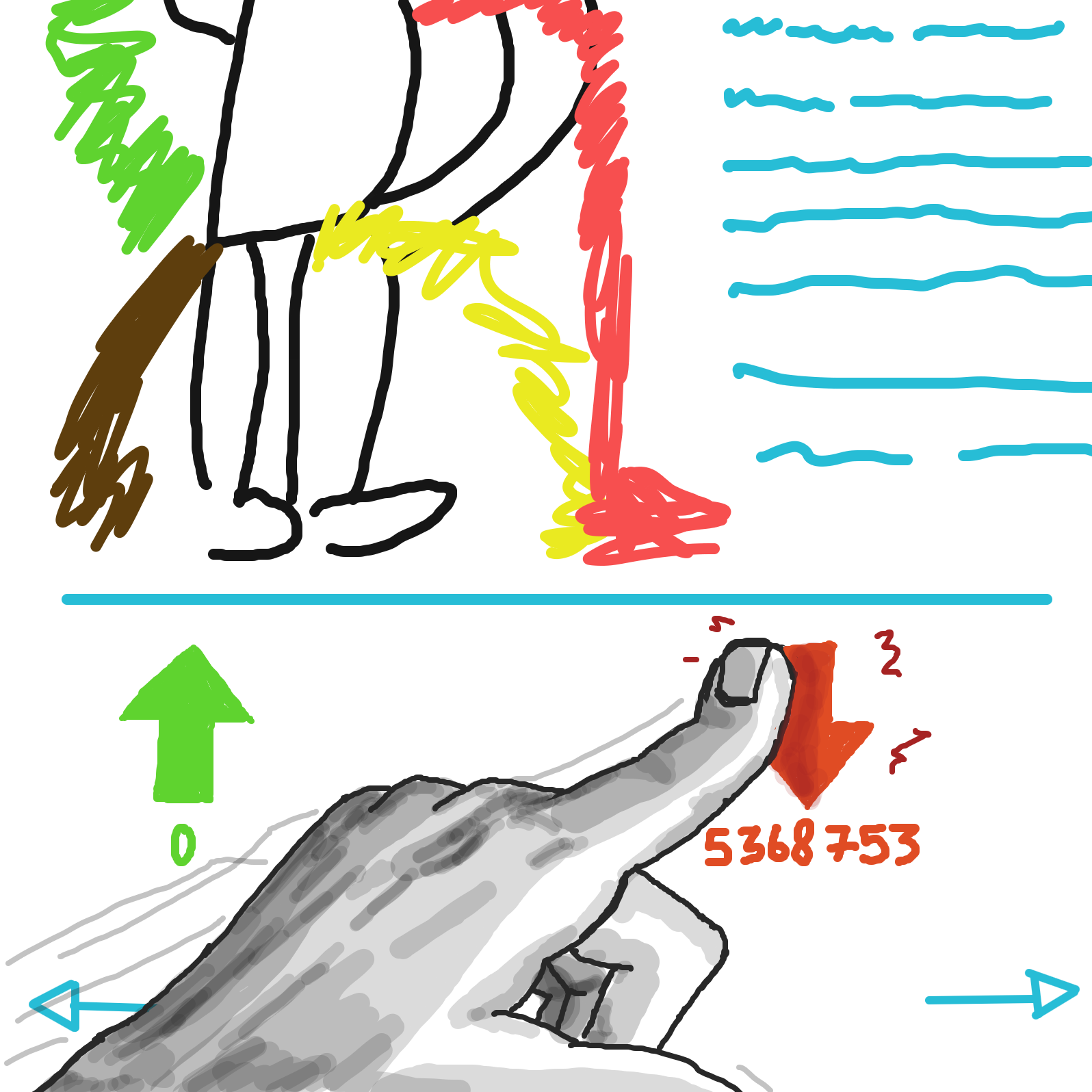 Drawing in L.V by bluepen