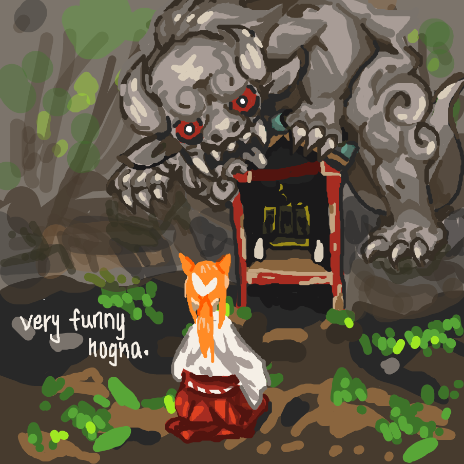 Drawing in Tina-Sakura Greets the demon by browsin