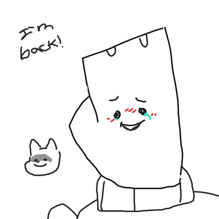 I missed you all from paneljam, please forgive me from leaving without notice. I'm not dead lol sorry again friends. - Online Drawing Game Comic Strip Panel by yogiibear