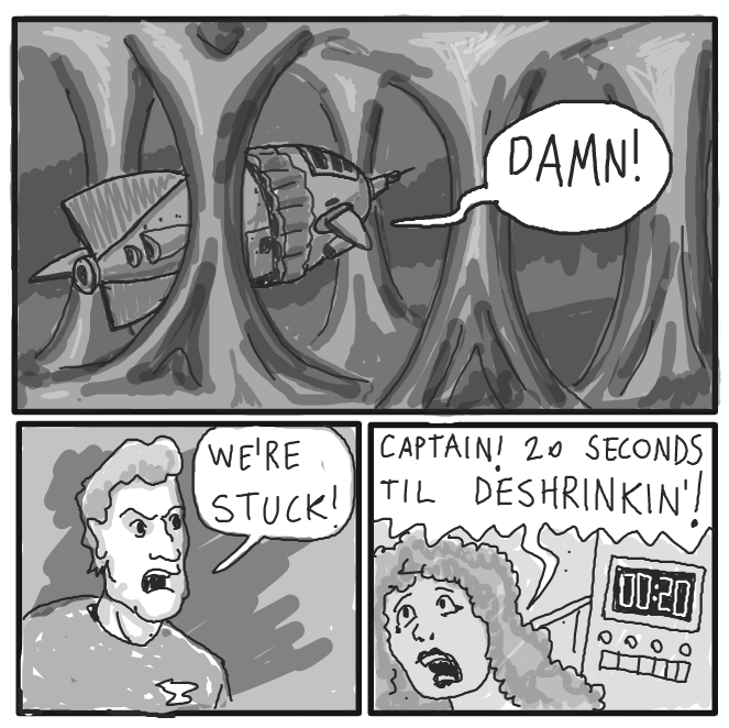  - Online Drawing Game Comic Strip Panel by chin