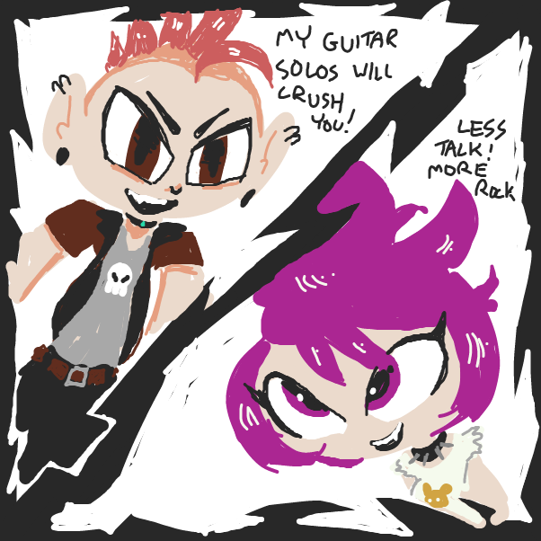 Liked webcomic Punk Strikes Back!
