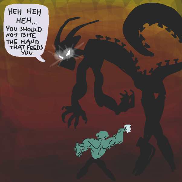 Drawing in WTF Was That; A Sub Boss? by Sasha_Cakes