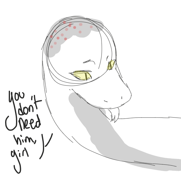 Drawing in Just why?? by Hellboy