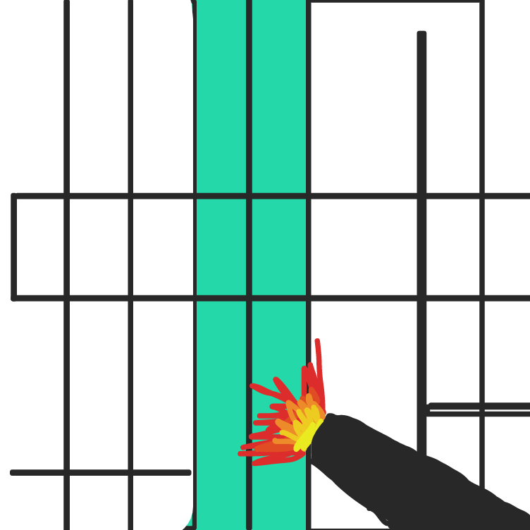 Drawing in The Megastructure by pewpew