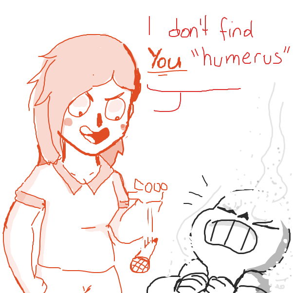 Drawing in Puns by Sluggishfella