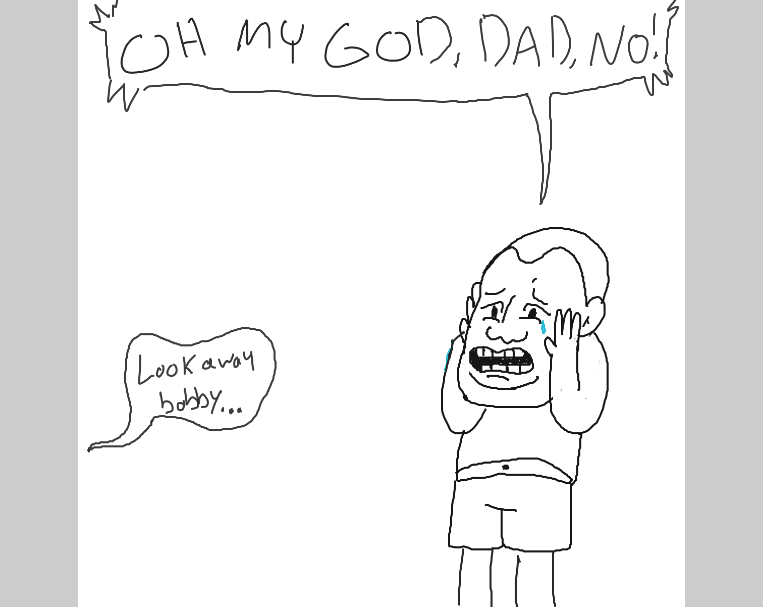 Drawing in The Giant by CurlyCheddar 