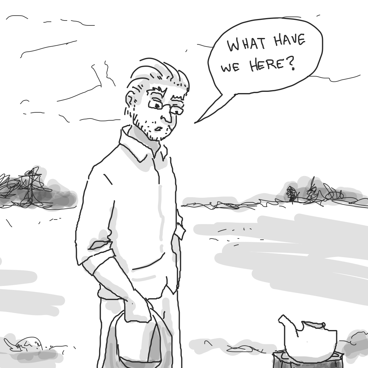  - Online Drawing Game Comic Strip Panel by Buzzinski