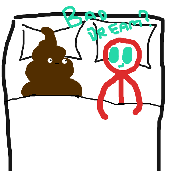 Drawing in Imma poop by Nejt