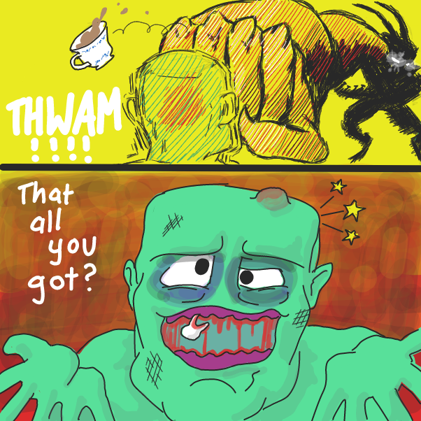  - Online Drawing Game Comic Strip Panel by Wizard Croissant