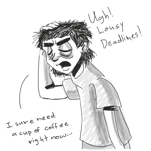 Drawing in Sleep and Coffee by Loco-L