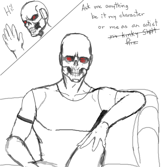 Seems to be trending now so please do ask away, im interested to see whaat you'll come up with - Online Drawing Game Comic Strip Panel by Karosh