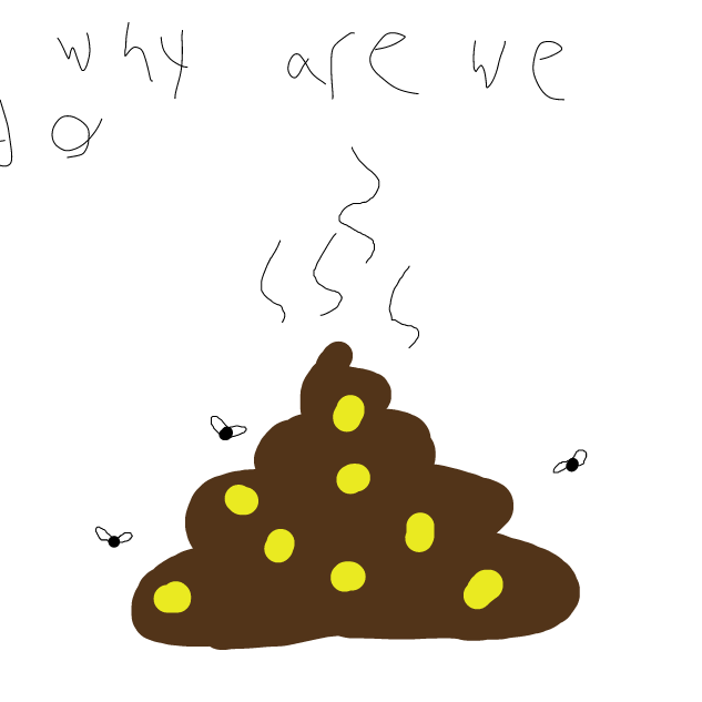 Why are we doing this? - Online Drawing Game Comic Strip Panel by Mr. Mint