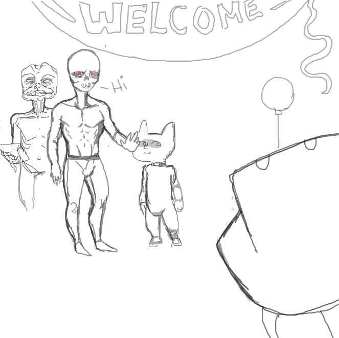 i'm so sorry for the sloopy drawing i've done it like 7 times over because the pc kept refreshing the page, it's heaving some processor isues :C
ANYWAY WELCOME BACK YOGII - Online Drawing Game Comic Strip Panel by Karosh