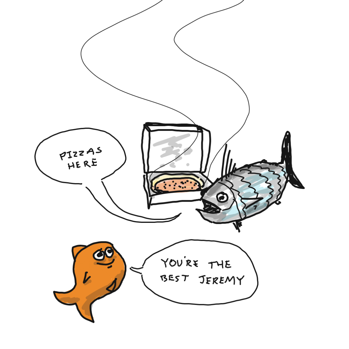  - Online Drawing Game Comic Strip Panel by Potato Man