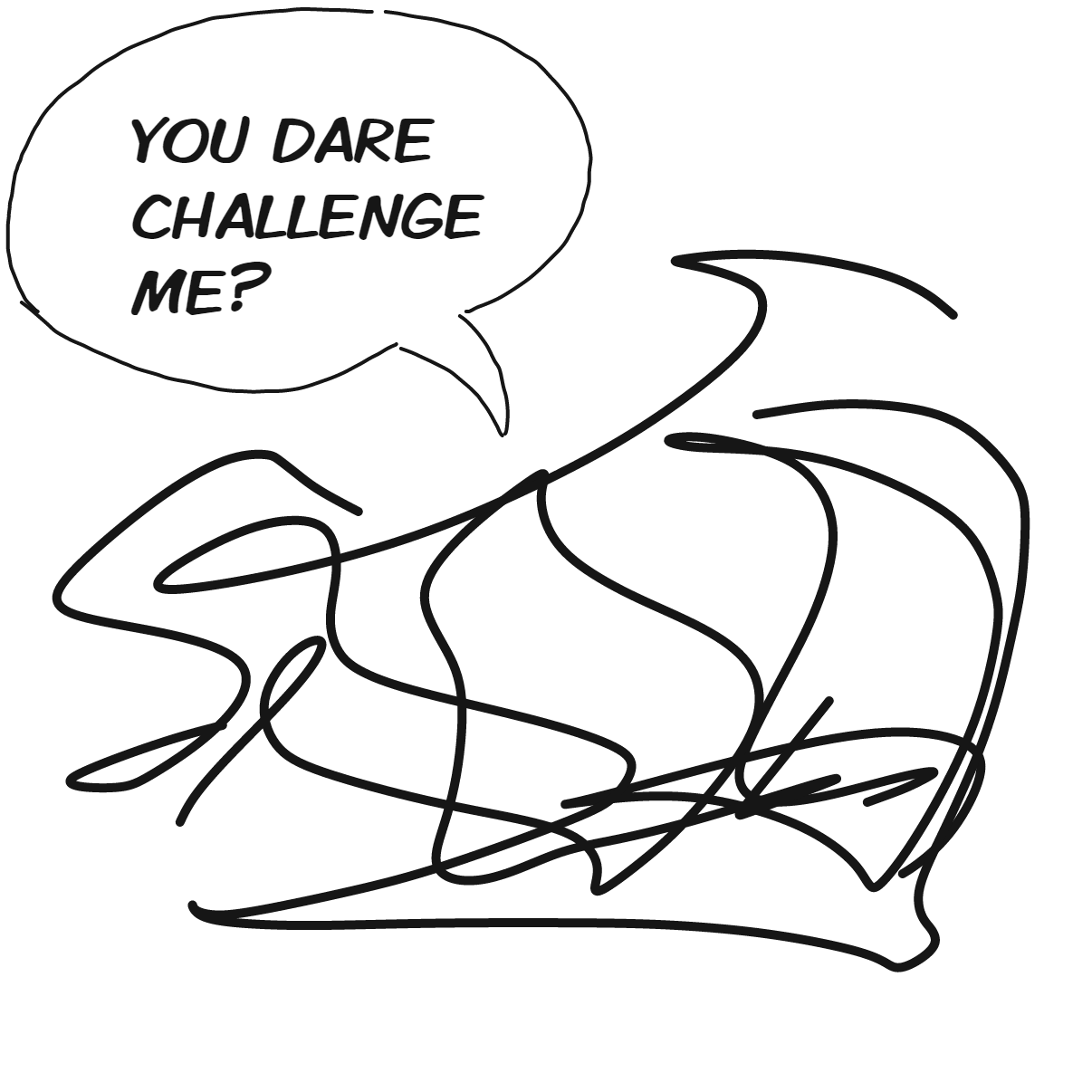 Drawing in Saviour Arise by Potato Man