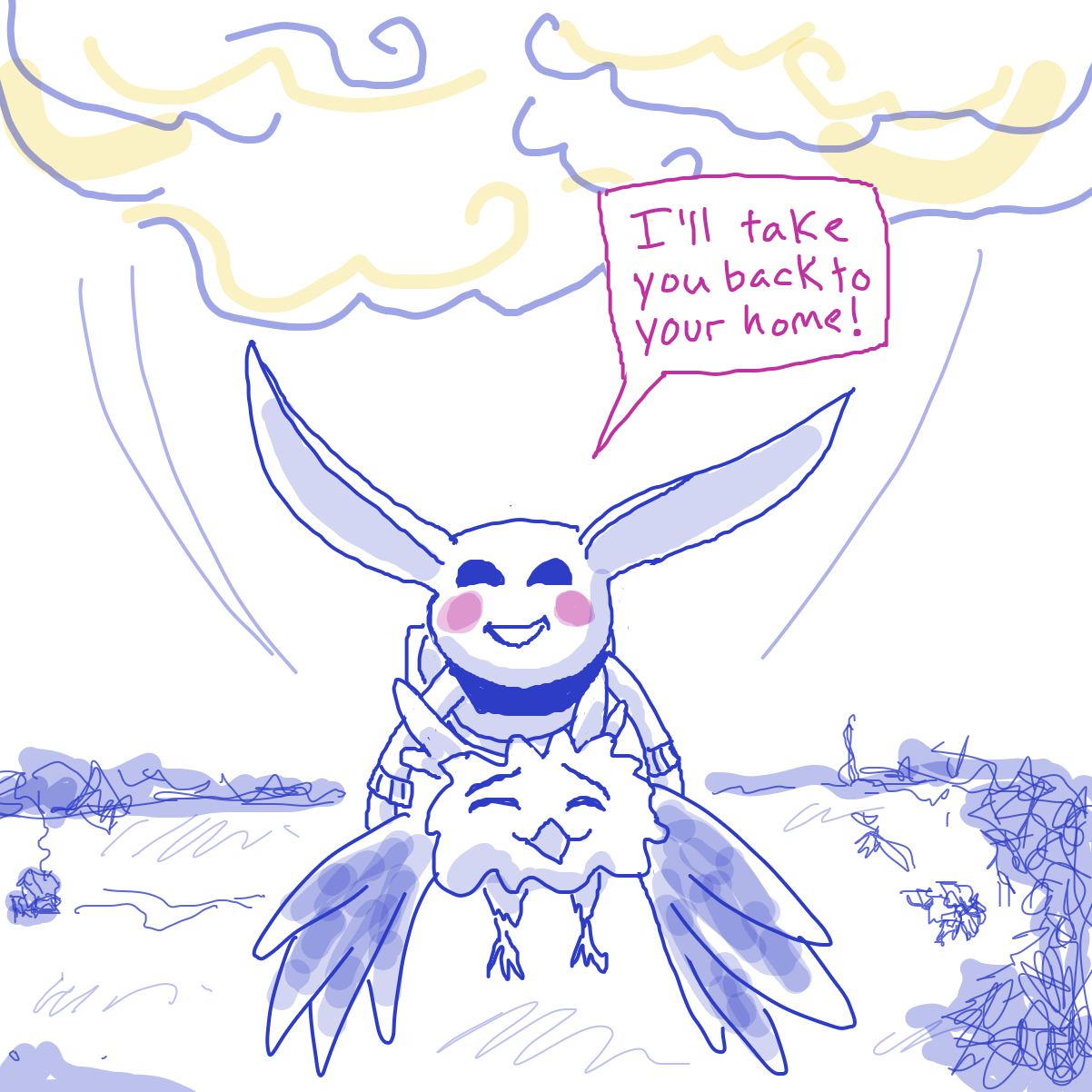  - Online Drawing Game Comic Strip Panel by Buzzinski