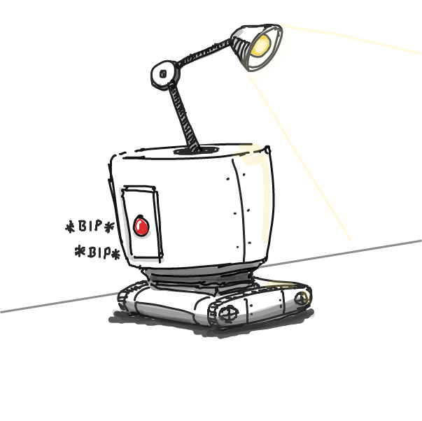 Drawing in Robots by Buckawn